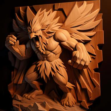 3D model Entei at Your Own Risk Entei and Friends of the Hot Spr (STL)